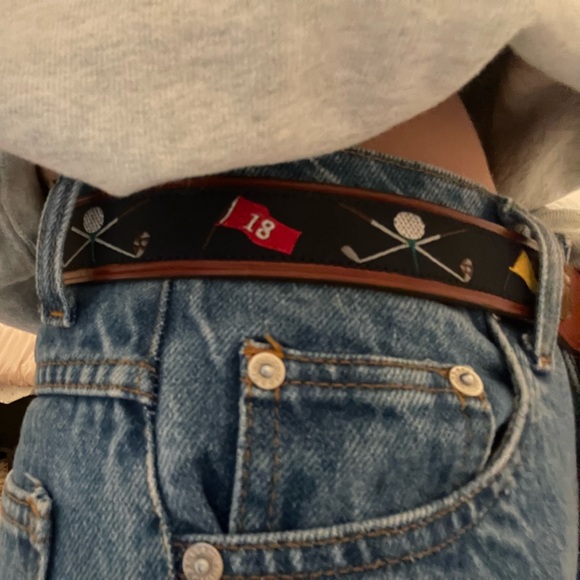 Vintage Trafalgar leather belt - Picture 1 of 4